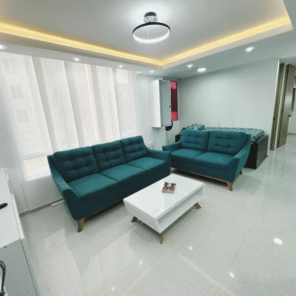 Apt nuevo 15min CC BuenavistValmundo TV50 Netflix, hotel en Barranquilla