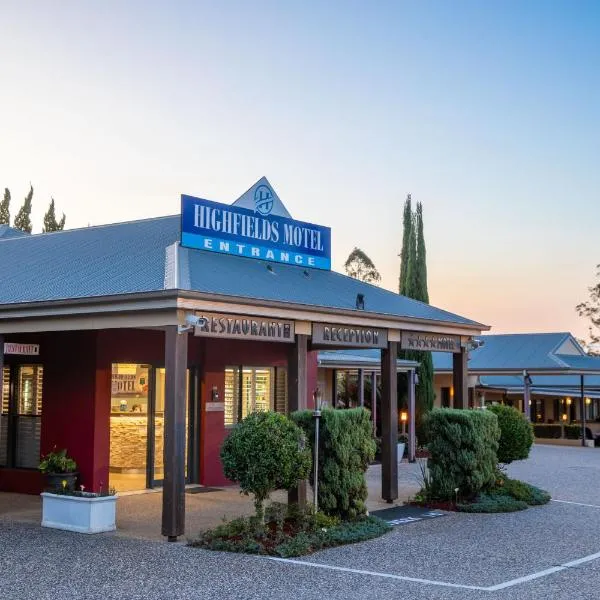 Highfields Motel Toowoomba, hotel v destinaci Highfields