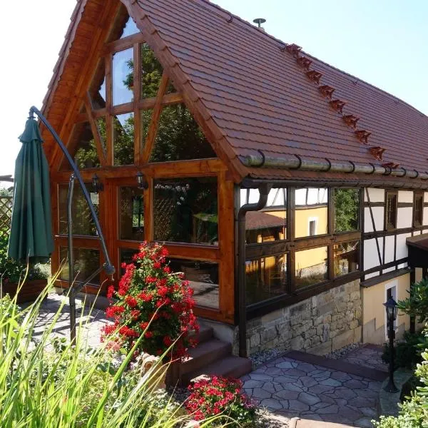 Fewo Zeittor, hotel v destinaci Fördergersdorf