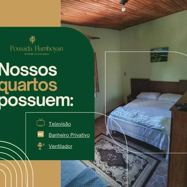 Pousada Flamboyan, hotel i Livramento de Nossa Senhora