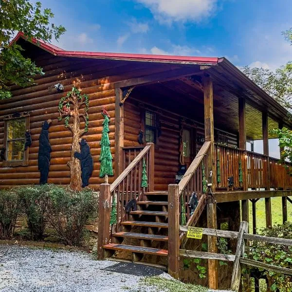Rustic Cabin, Fire Pit with HotTub, Mountain Views, Peaceful Location, hôtel à Park Settlement