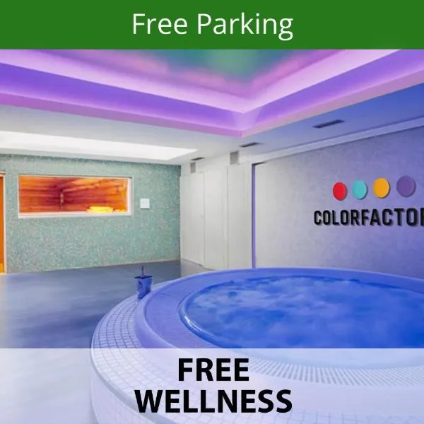 COLORFACTORY SPA Hotel - Czech Leading Hotels, hotel v Praze