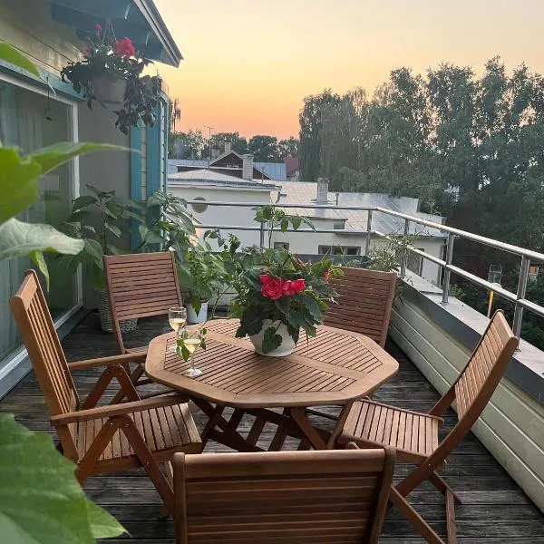 HermiinStay - apartment with sauna and hot tub, hotel v destinaci Tartu