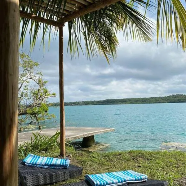Casa Abeii. Lugar mágico frente a la laguna、Xul-Haのホテル