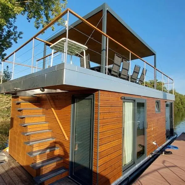 Riverboat-Rhein-Main Ferienloft, hotell sihtkohas Wiesbaden