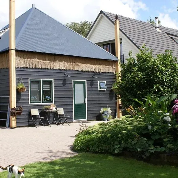 Romantisch Vakantiehuis de Hooiberg, hotel v destinaci Berkenwoude