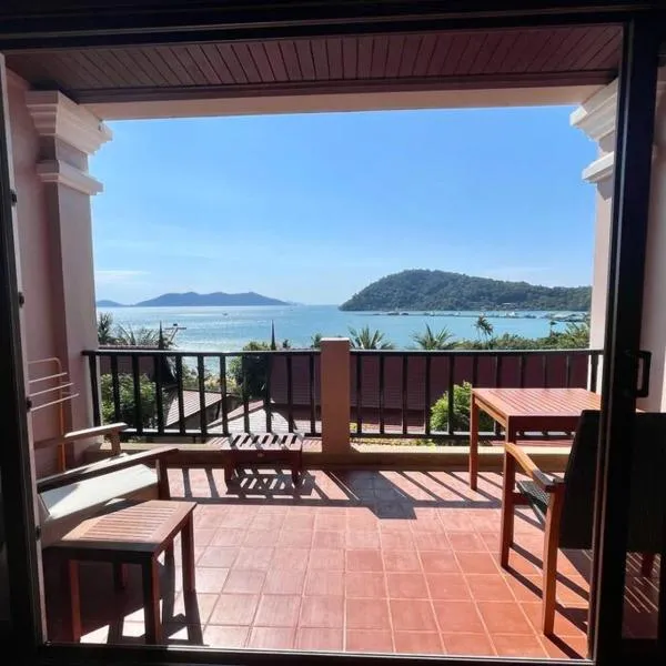 Panoramic sea view, 1 bed flat, hotel a Ban Bang Bao