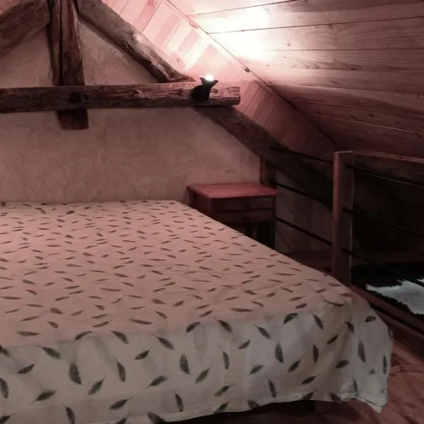 La chambre Nature chez les garçons, hotel v destinaci Saint-Paul-sur-Yenne