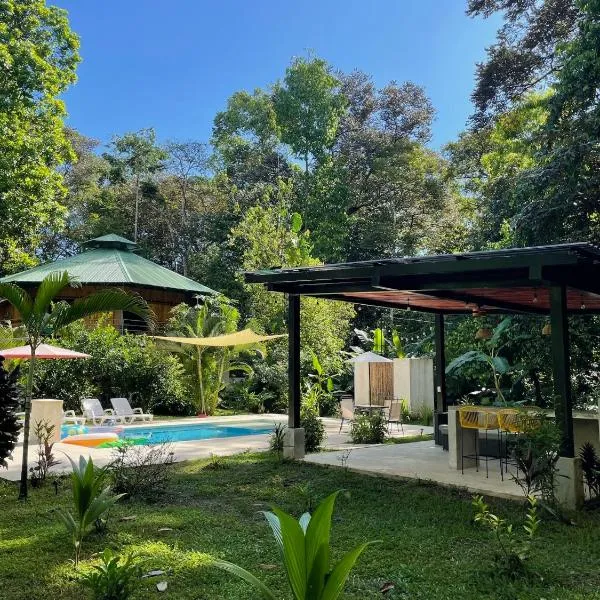 La Amapola Lodge, Bungalow en Península de Osa., hotel v destinaci Barrigones