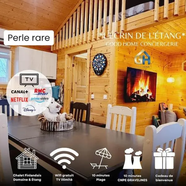 *l'Écrin de l'Étang* Dépaysement assuré, hotel in Bourbourg