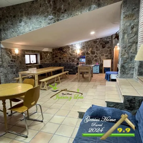 Casa Rural Juanín - Alojamiento Turístico Gold, khách sạn ở Fresnedoso de Ibor