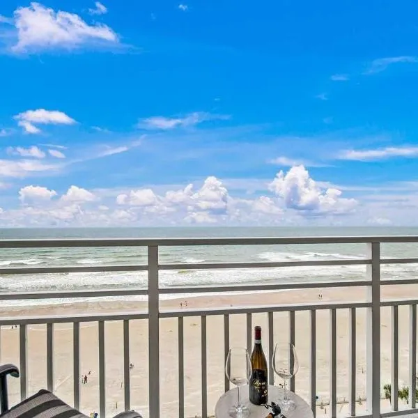 Luxury 12th Floor 2 BR Condo Direct Oceanfront Wyndham Ocean Walk Resort Daytona Beach | 1201, hotel in Daytona Beach