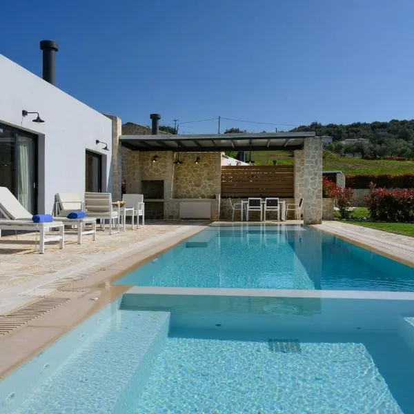 Mega Lithari Corfu Luxury Villas, hotel in Kavvadádes