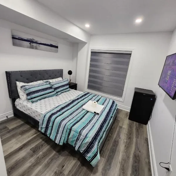 New Modern cozy room in Innisfil, hotel v destinaci Innisfil