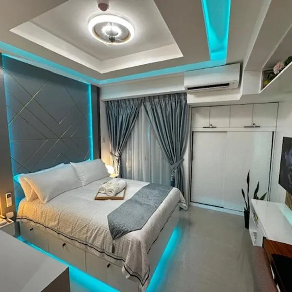Tinch@Inspiria Cozy Centrally Located Studio Unit with Balcony in the heart of Davao City. Beside Abreeza Mall, hotel v destinaci Davao