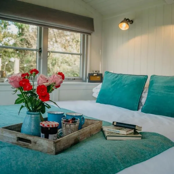 Blatchford Briar - Award Winning Private Shephards Huts with their own Secluded Hot Tubs, hotel in Milton Abbot