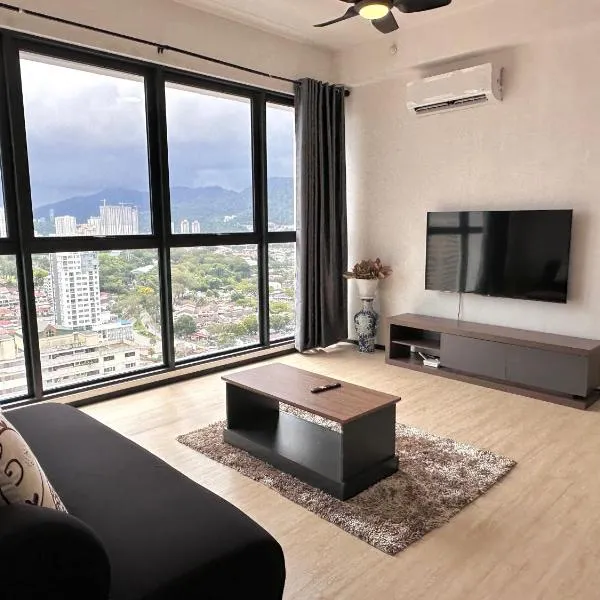 Urban Pleasure Suites Central of GeorgeTown Jelutong, hotel v mestu Jelutong