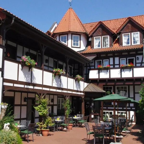 Landhotel & Restaurant Kains Hof, hotel v destinaci Uhlstädt