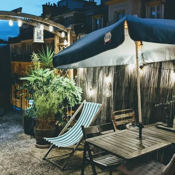 La Colonie // Cosy - terrasse - Butte aux cailles