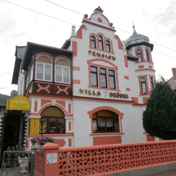 Pension Villa Brödel, hotel v destinaci Bad Blankenburg
