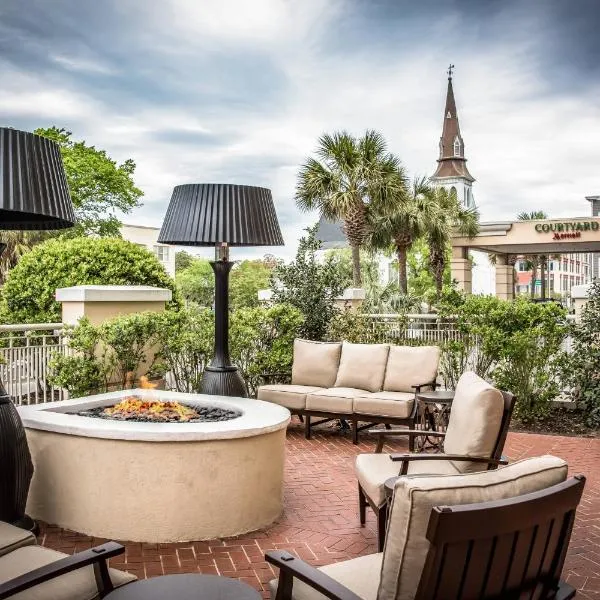 Courtyard by Marriott Charleston Historic District, hotell sihtkohas Charleston