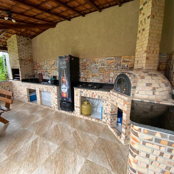 Casa com piscina, ar condicionado, campo de futebol e área gourmet a um quarteirão da lagoa de Praia Seca - Foto 5
