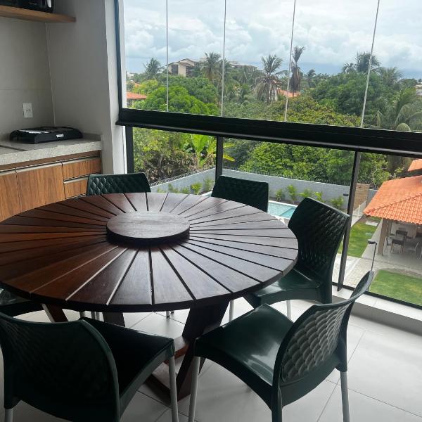 AP quarto/sala com varanda ampla
