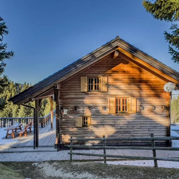 1A Chalet Koralpenzauber - Wandern, Grillen, Sauna und Traumblick, hotelli kohteessa Wolfsberg