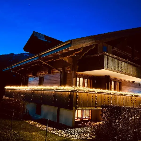 Chalet Swiss Alpine Haven, hotel en Iseltwald
