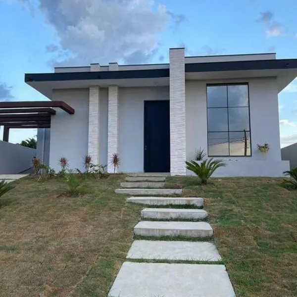 Casa de campo 1h30 de SP Ninho verde 1, hotel v destinaci Porangaba