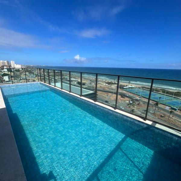 Studio na Orla de Salvador com piscina e garagem - Foto 4