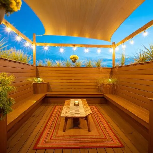 Double Decker Roofdeck Gorgeous View in Passyunk, hotel en Filadelfia