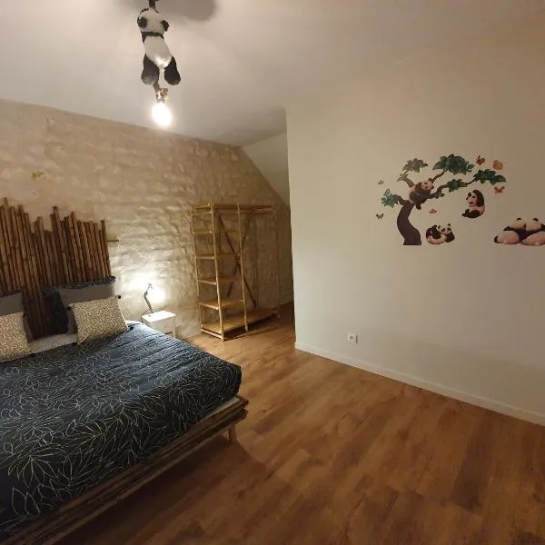 Chambres d'hôtes de charme a proximité du zoo de beauval, "Au Havre De Paix", hotel em Couffy