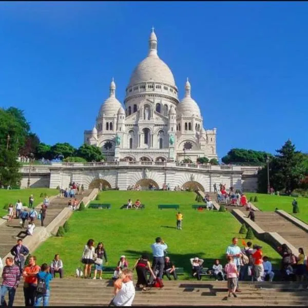 Paris Sacré Coeur et Tour Eiffel