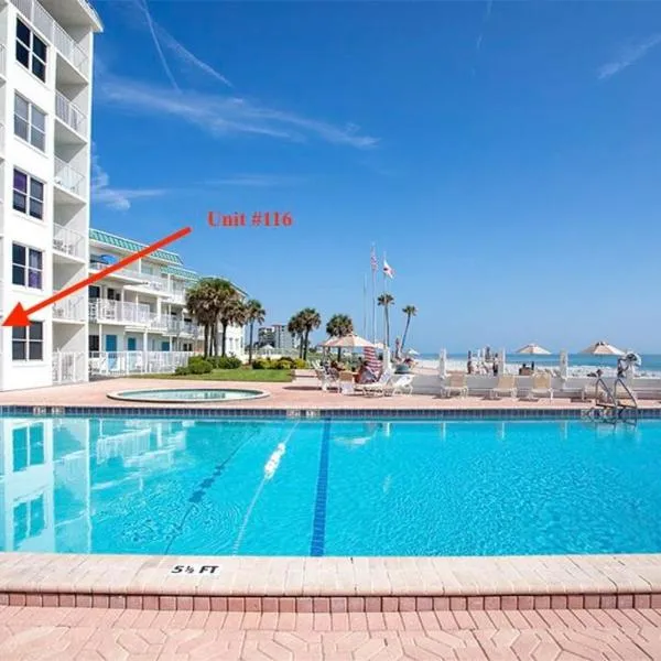 SeaBliss, oceanfront 1st floor cozy condo, hotel v destinaci Daytona Beach