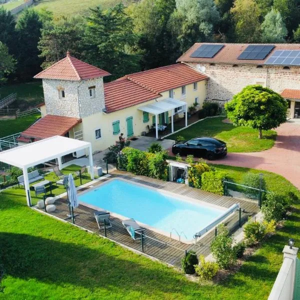 Chambres d'hôtes Les Vernayes, hotel v destinaci Amplepuis
