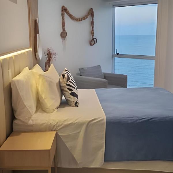 Flat Beira-Mar em Hotel de Alto Padrão - Andar Alto - Vista mar - Foto 2