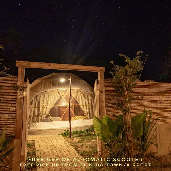 Domes and Dreams Lio Glamping, hotel v destinaci El Nido