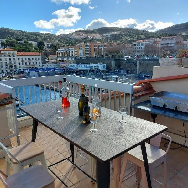 La Terrasse du Vénus - Port Vendres, hotel v destinácii Port-Vendres