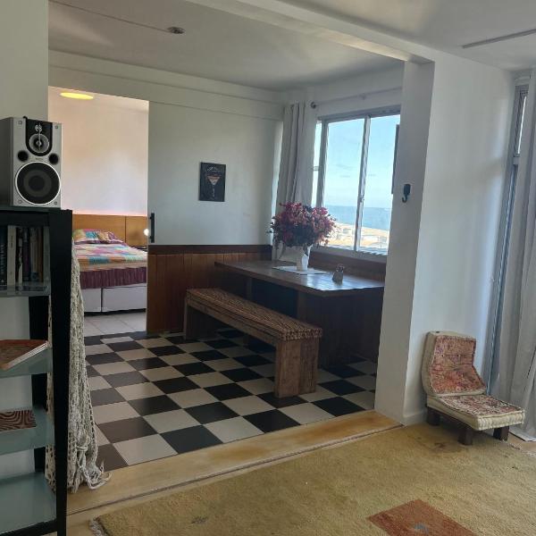 Studio Red Vidigal com Varanda, Vista Mar e Hidromassagem - Foto 4