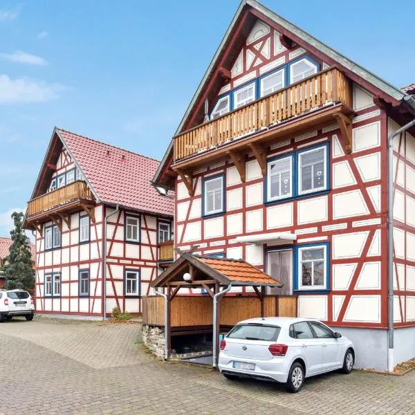 Apartments am Hainich - 59m2, 4 Personen, Küche, Netflix, Parken, Hunde Willkommen, Nationalpark, hotel a Hörselberg-Hainich