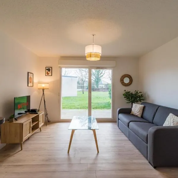 Appartement neuf proche Guingamp, hotel em Ploumagoar