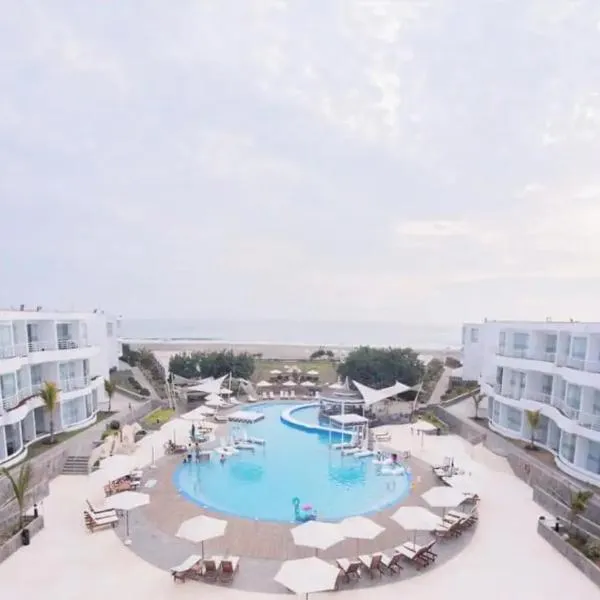 Casas y Dptos de Hotel, Acceso a VPX Hotel, AC, Parrilla y piscina privada – hotel w mieście Asia