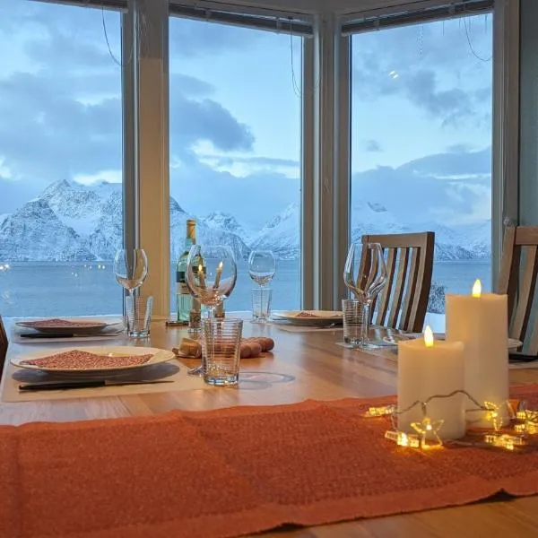 Villa Lyngenfjord, hotell Sørkjosenis