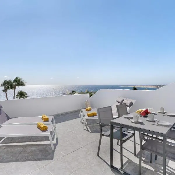 Bungalow Seaview, hotel San Bartoloméban