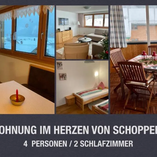 Ferienwohnung Schoppernau – hotel w mieście Schoppernau