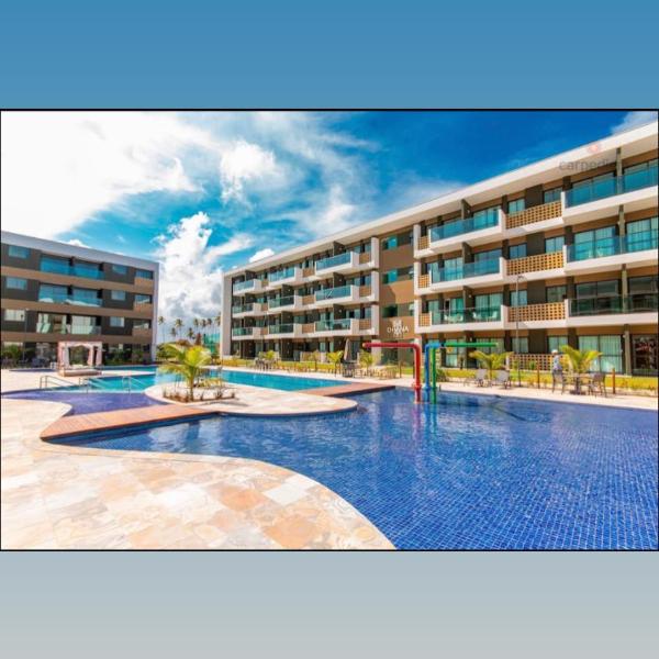 Flat com vista para piscina principal - Foto 4