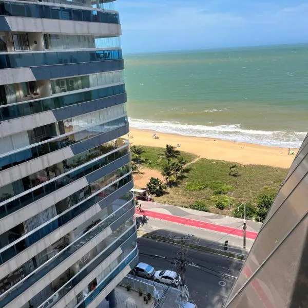 Apartamento com vista da praia da Costa 615、ヴィラ・ヴェーリャのホテル