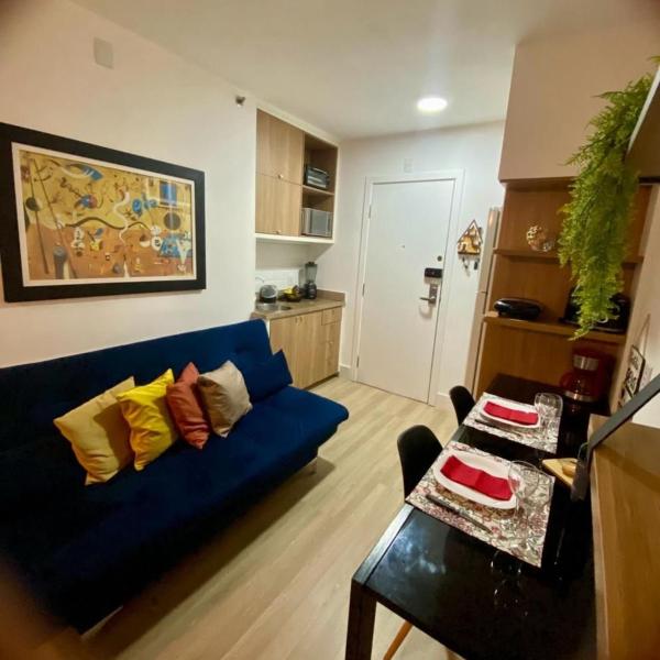 Studio pé na areia, vista, internet e ar - Foto 5