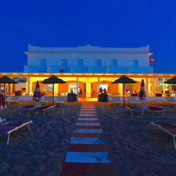 Albergo Diomedee Rooms on the Beach, hotel Rodi Garganicóban